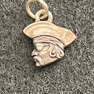 Buccaneer Pirate Silver Charm – Nautical / Maritime Jewelry Charm